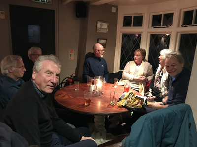 January LibDem pint, East Devon