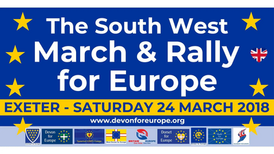 March for Europe poster