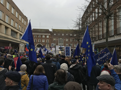 March for Europe, Exeter, 24th March 2018